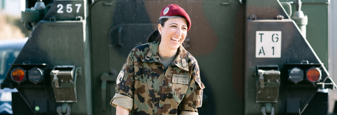 Major Tamara Rancetti-Hauri